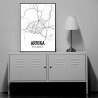 Arvika Map Poster
