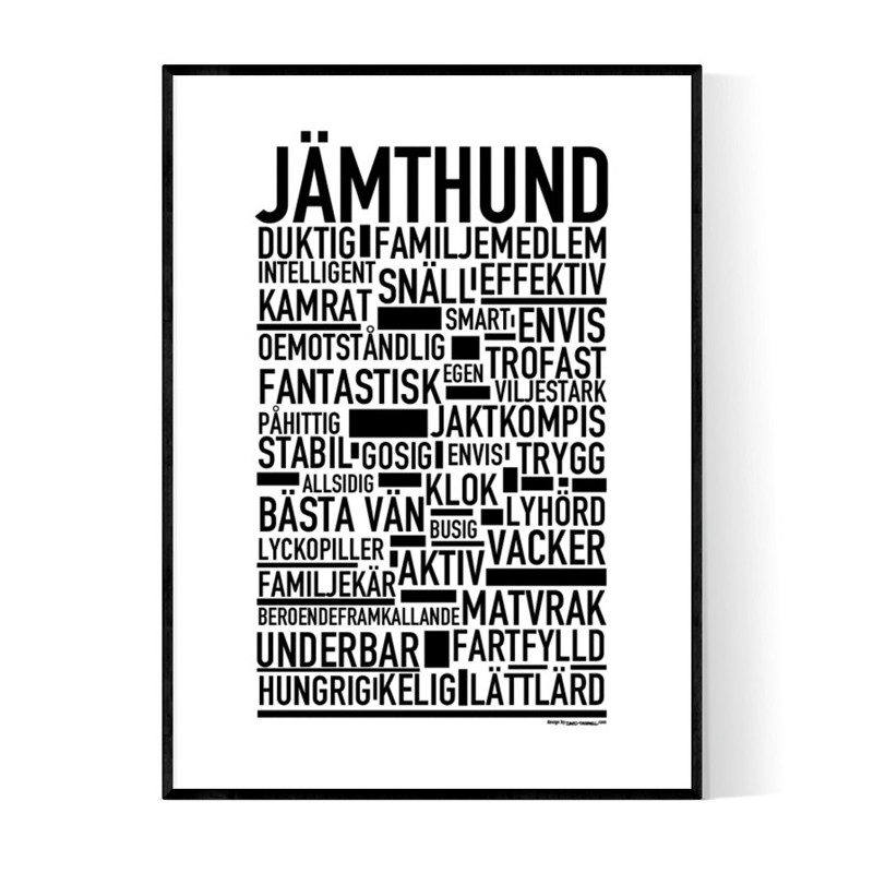 Jämthund Poster