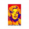 Marilyn Monroe Color Poster