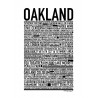 Oakland Poster