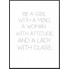 Girl Woman Lady Poster