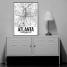 Atlanta Map Poster