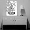 Boston Map Poster