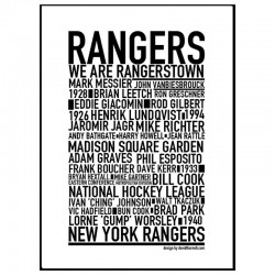 New York Rangers Poster