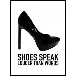 Shoes Speak Poster