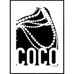 Coco Pearls Poster