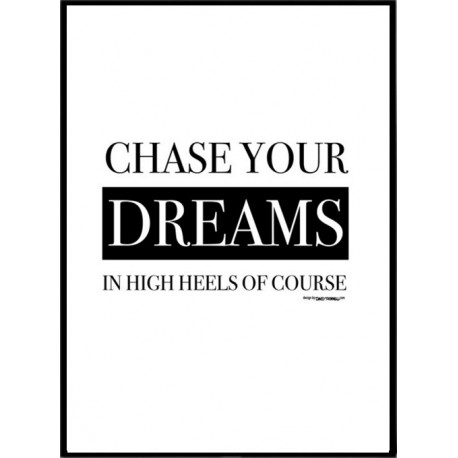 Chase Dreams Poster