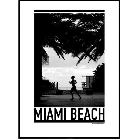 Miami Jogger Poster