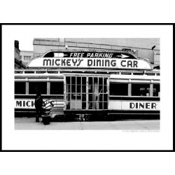 Mickey's Diner Poster