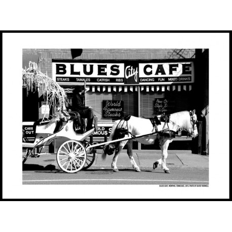 Blues Cafe Poster