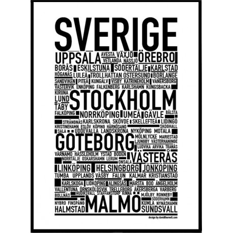 Sweden Poster