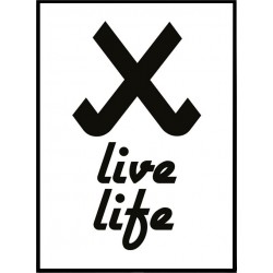 Live Life Poster