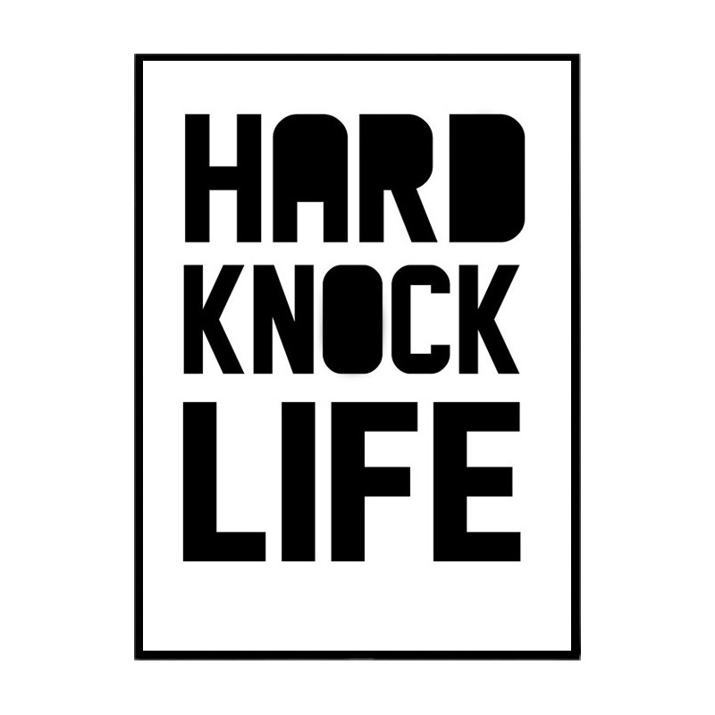 Hard Knock Life Poster. Find your posters at Wallstars Online. Shop today!