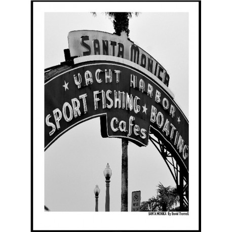 Santa Monica Pier Poster