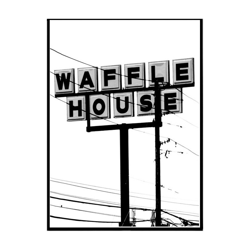 Waffle House Poster. Find your posters at Wallstars Online. Shop today!