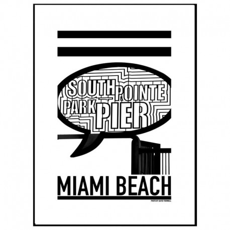 South Pointe Pier Poster
