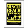 Venice Muscle Beach Poster