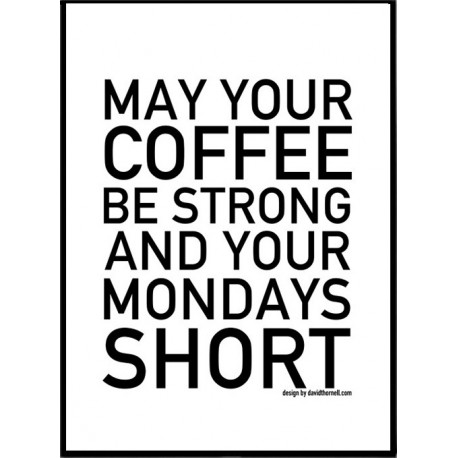 Short Mondays Poster