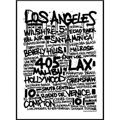 Tags Los Angeles Poster