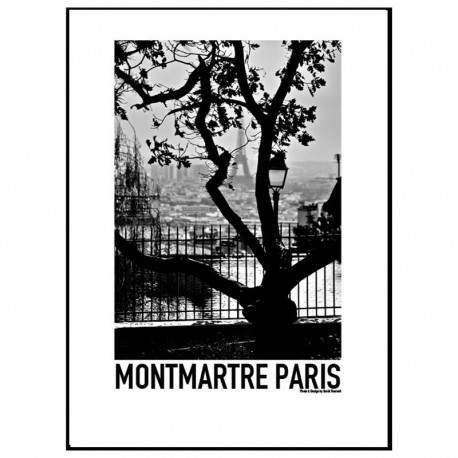 Paris Montmartre Poster