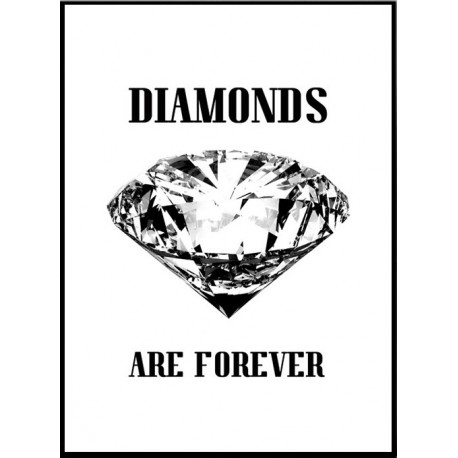 Diamonds Forever Poster