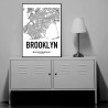 Brooklyn Map Poster