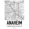 Anaheim Map Poster
