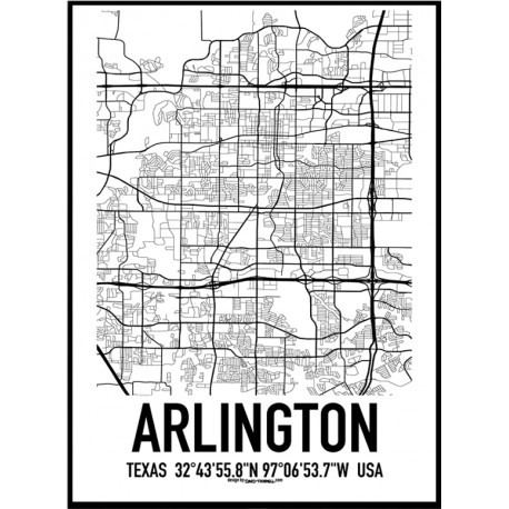 Arlington Map Poster