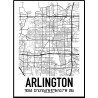 Arlington Map Poster