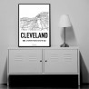 Cleveland Map Poster