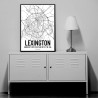 Lexington Map Poster