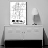 Anchorage Map Poster