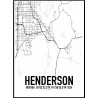Henderson Map Poster
