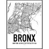 Bronx Map Poster