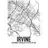 Irvine Map Poster