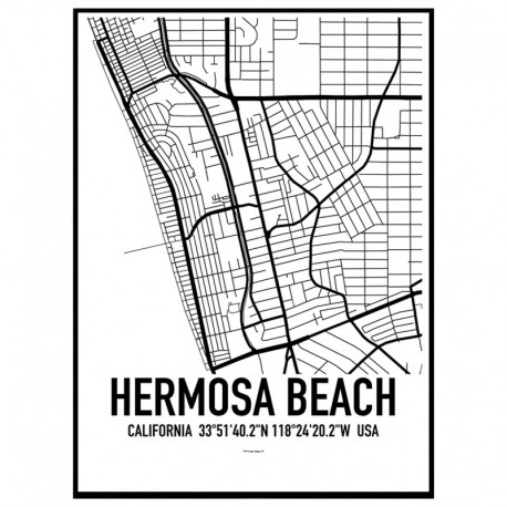 Hermosa Beach Map