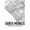 Santa Monica Map