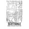 Scottsdale Map Poster