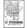 St. Petersburg Map
