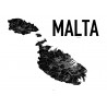 Malta Map Poster