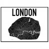 Map London Poster