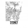 Sydney Map Poster