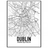 Dublin Map Poster