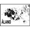 Åland Map Poster