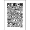 Pittsburgh Map Poster