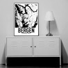 Bergen Map Poster