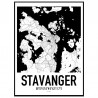 Stavanger Map Poster