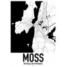 Moss Map Poster