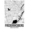 Frederiksberg Map Poster