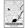 Frederiksberg Map Poster